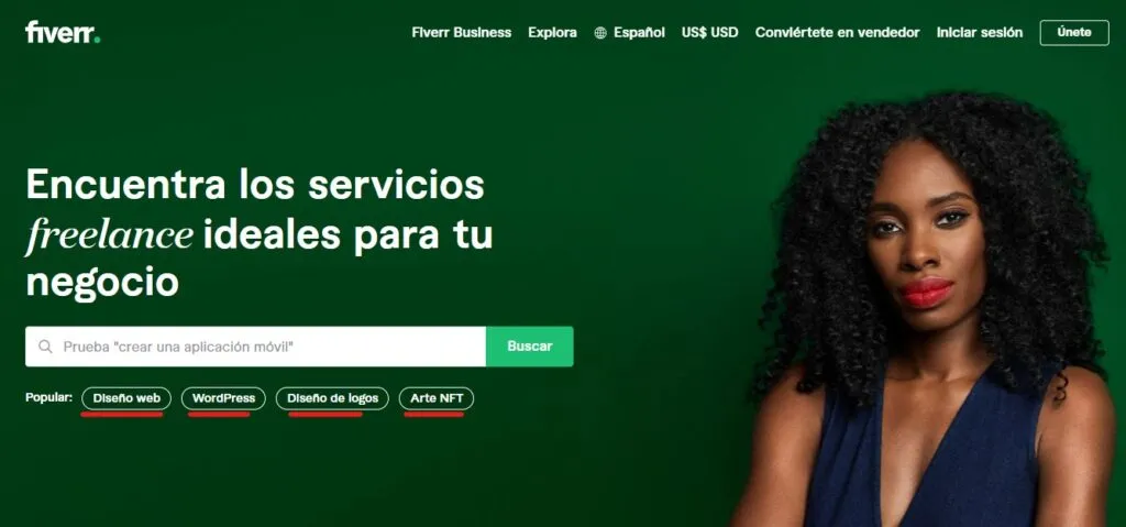 ganar dinero en fiverr