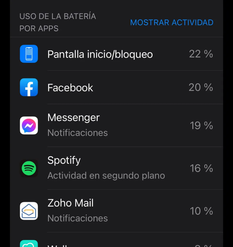 apps que consumen mas bateria
