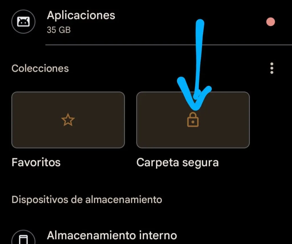 carpeta segura en android, carpeta privada protegida con contraseña