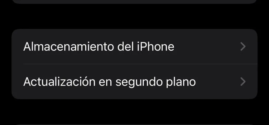 desactivar actualizaciones en segundo plano en iphone