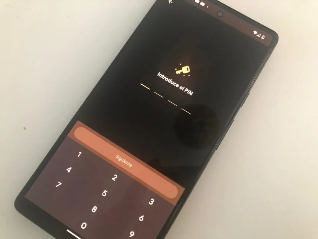 pin carpeta segura files android