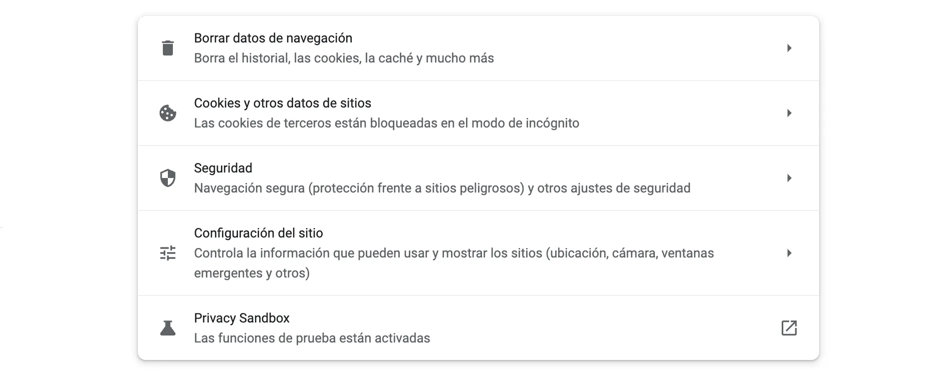 proteger privacidad en google