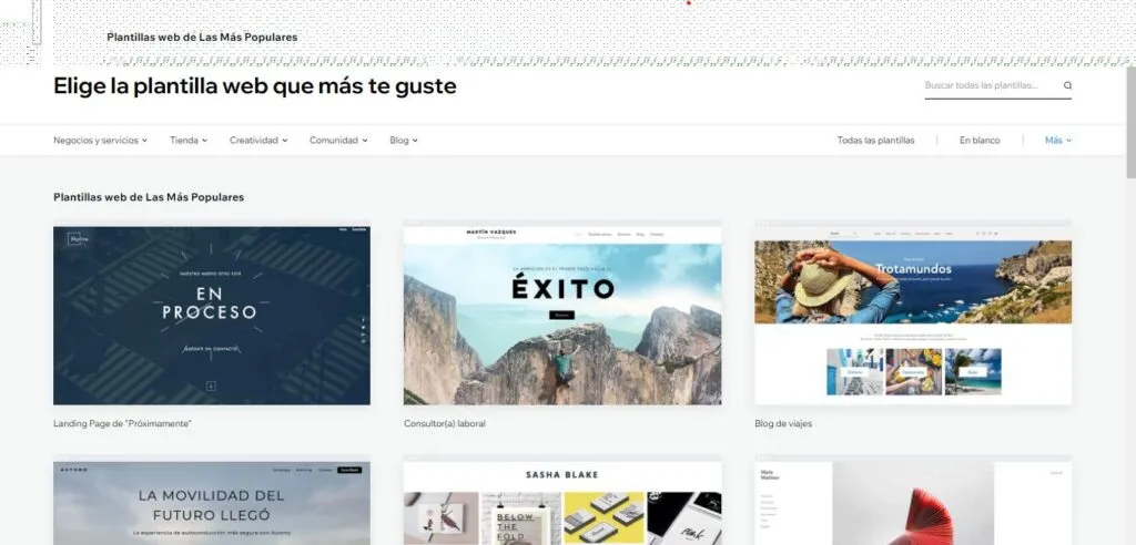 Nivel Experto en wix