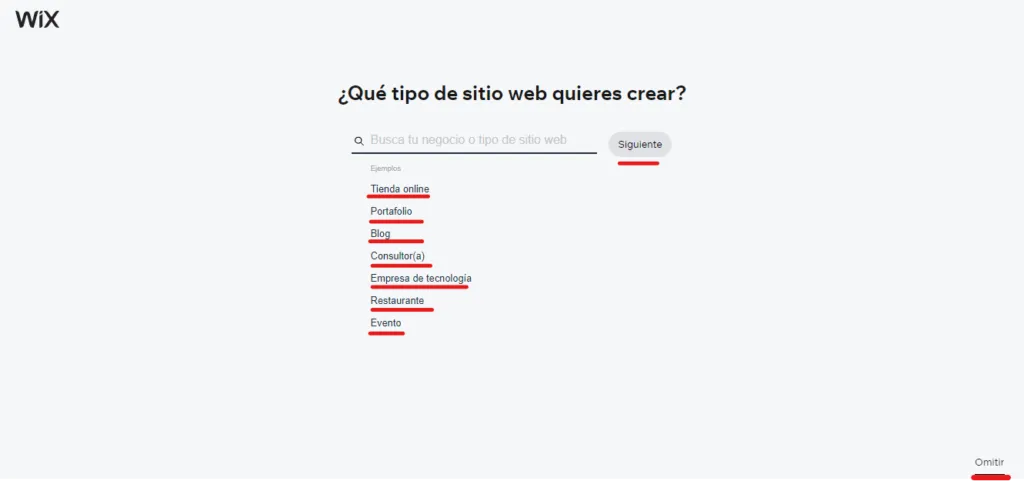 Plantillas de Wix para sitios web gratis