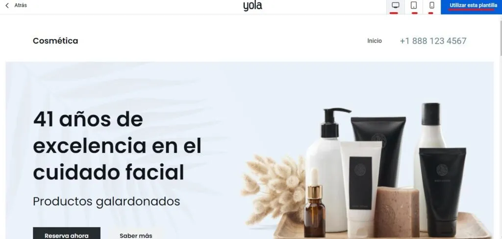 crear sitio gratis en yola