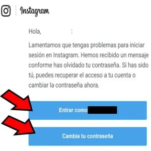 Botones “Entrar como (nombre de usuario)”, y “Cambia tu contraseña”.