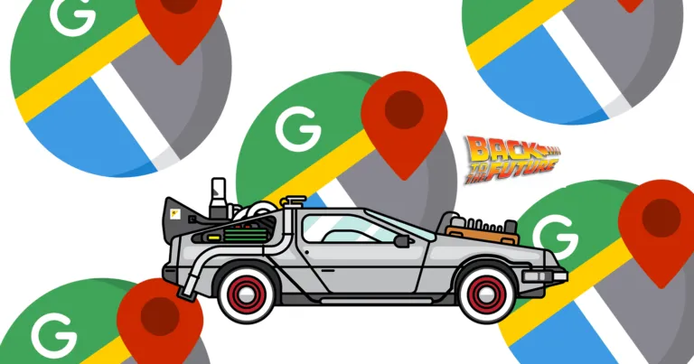 viajar en el tiempo con Google Maps