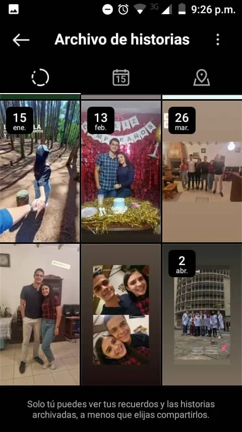 Archivo de Instagram