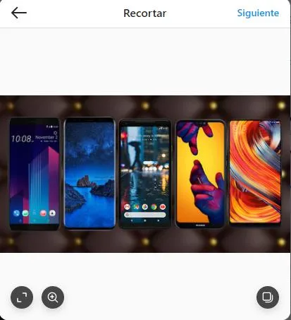 Crear una publicación en Instagram desde una PC