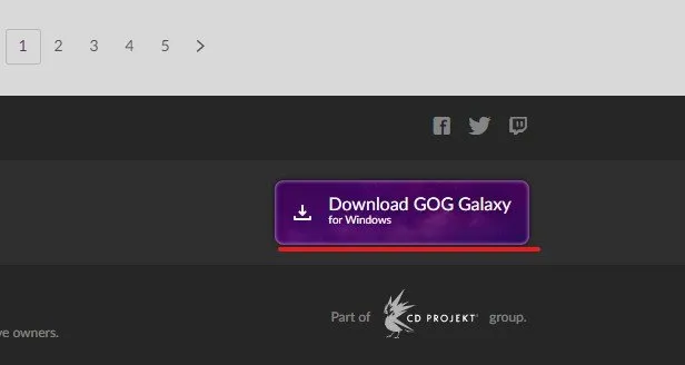 Descargar GOG Galaxy