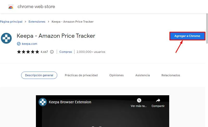 Hacer clic en el botón de 