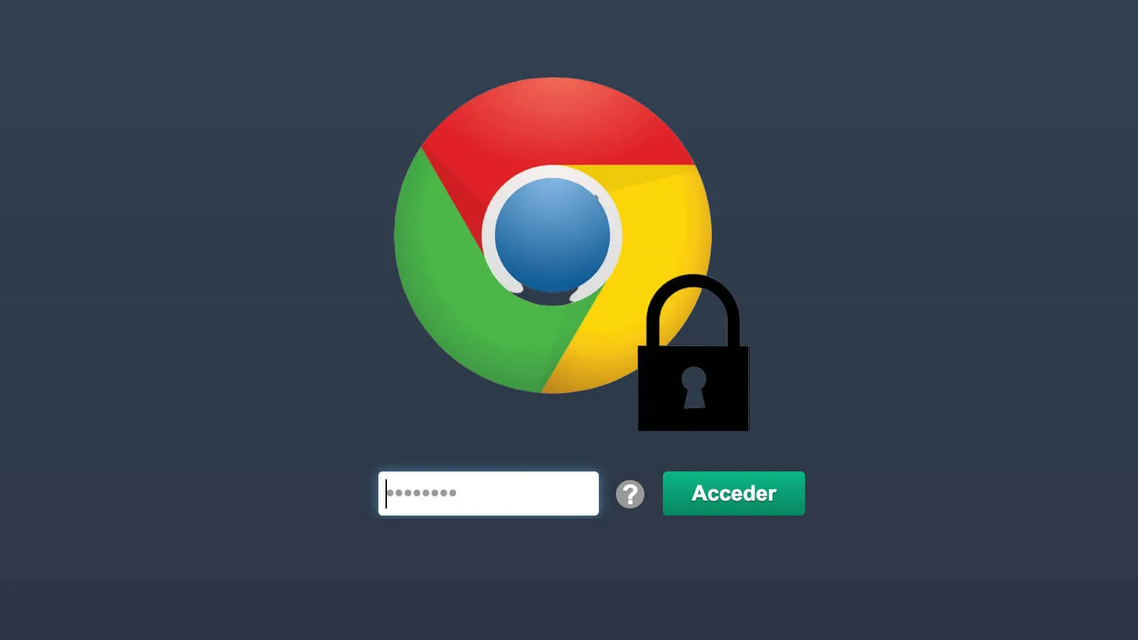 Bloquear chrome con contraseña