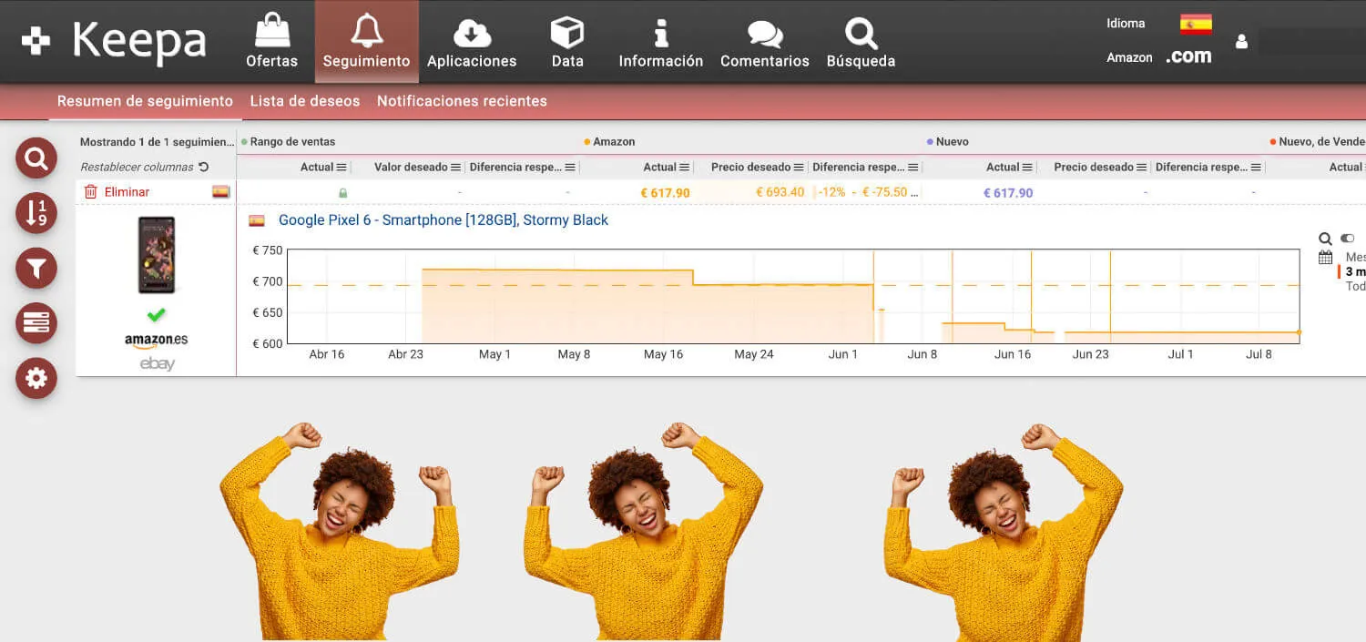 como saber si un producto de amazon esta barato