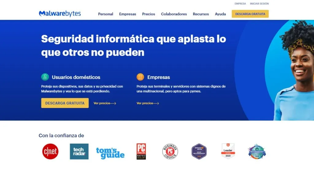 Instalar Malware Bytes en tu dispositivo para más protección.