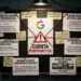 Tablero de investigación con señales de una cuenta de Google comprometida